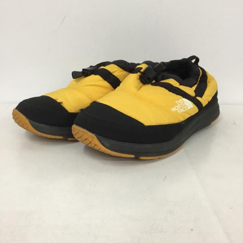 ザノースフェイス THE NORTH FACE アウトドアシューズ アウトドアシューズ NF51985 スノーシューズ ヌプシトラクションライトモック 26cm 26.0cm ロゴ、文字 黒 / ブラック / X 黄 / イエロー /  メンズ USED 古着 中古 10146271