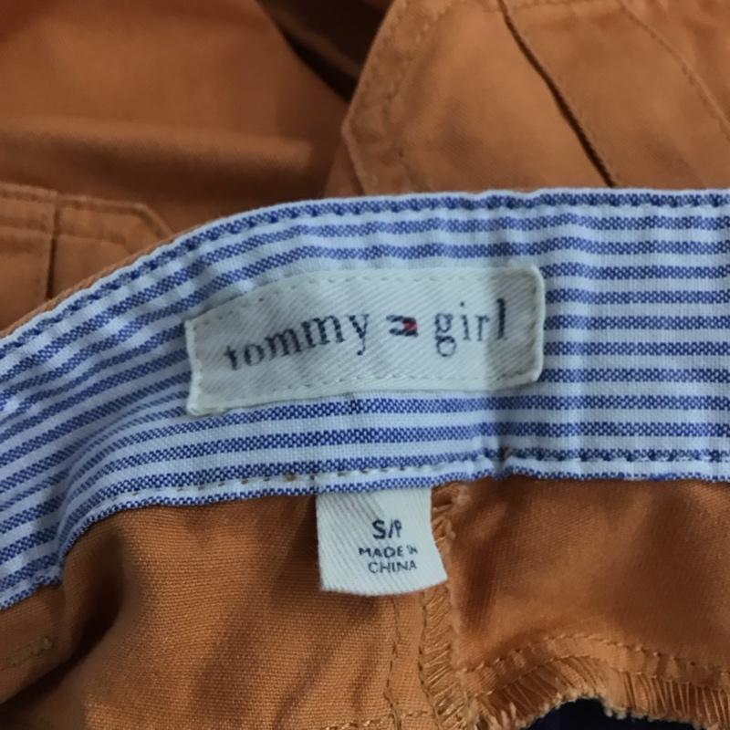 トミーガール tommy girl パンツ ワークパンツ、ペインターパンツ S 無地 橙 / オレンジ /  レディース USED 古着 中古 10146289