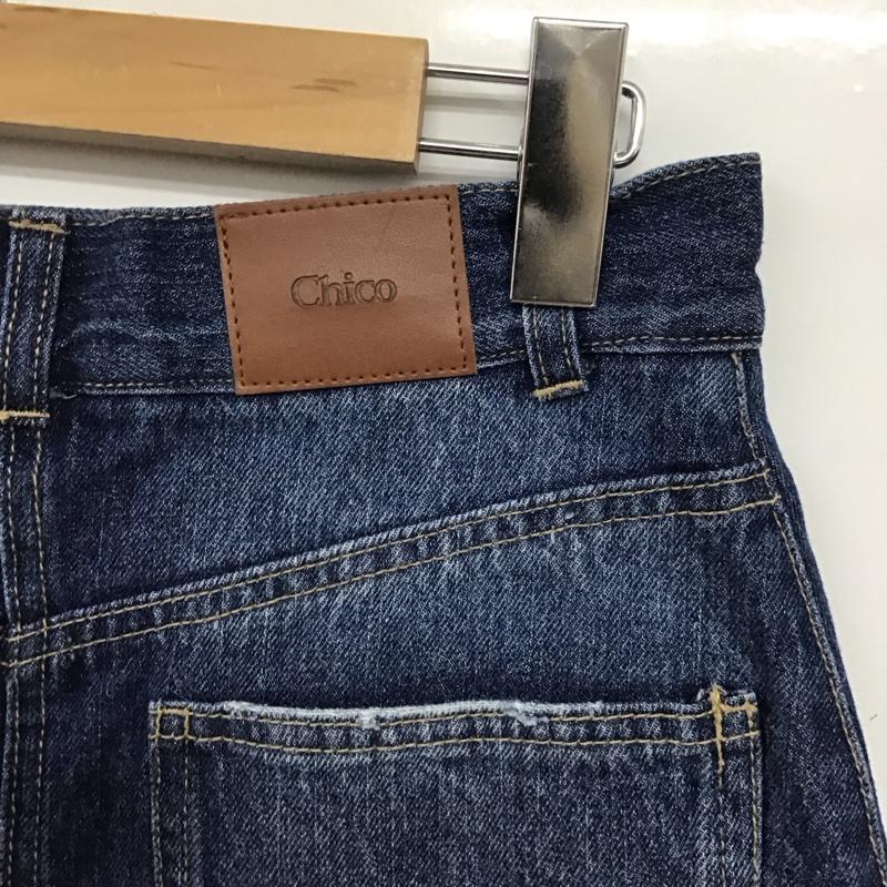 チコ CHICO スカート ロングスカート 1 無地 インディゴ / インディゴ /  レディース USED 古着 中古 10146291