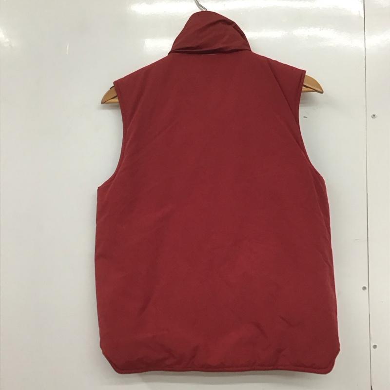 パタゴニア patagonia ベスト ベスト S 無地 えんじ / ワインレッド /  レディース USED 古着 中古 10146300