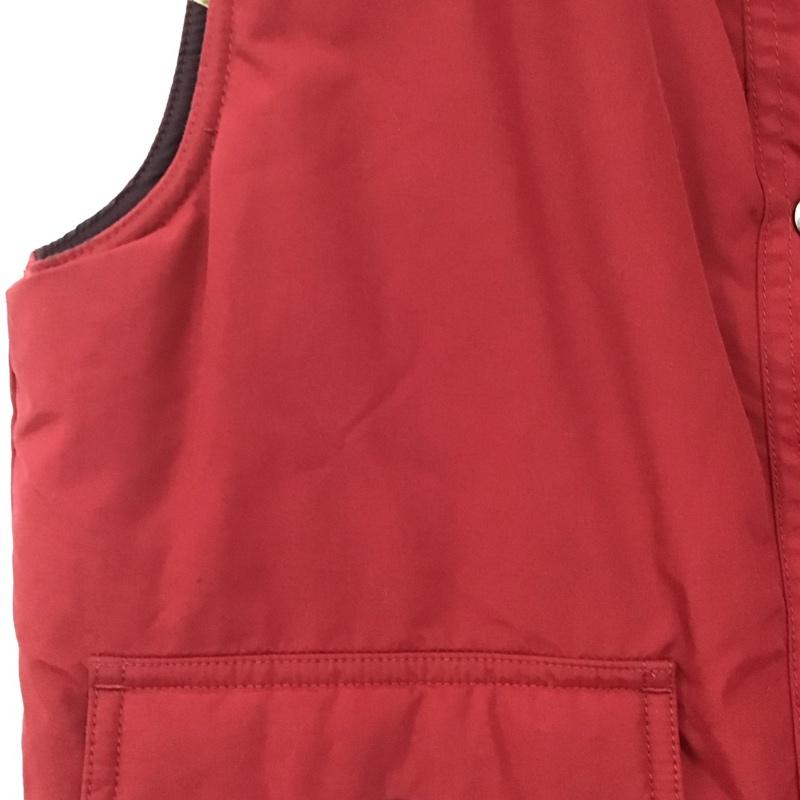 パタゴニア patagonia ベスト ベスト S 無地 えんじ / ワインレッド /  レディース USED 古着 中古 10146300