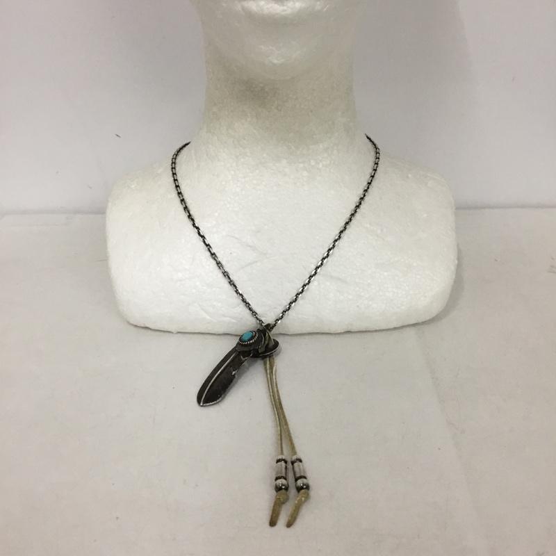 タディアンドキング TADY&KING アクセサリー ネックレス、ペンダント フェザー  銀 / シルバー /  メンズ USED 古着 中古 10146303