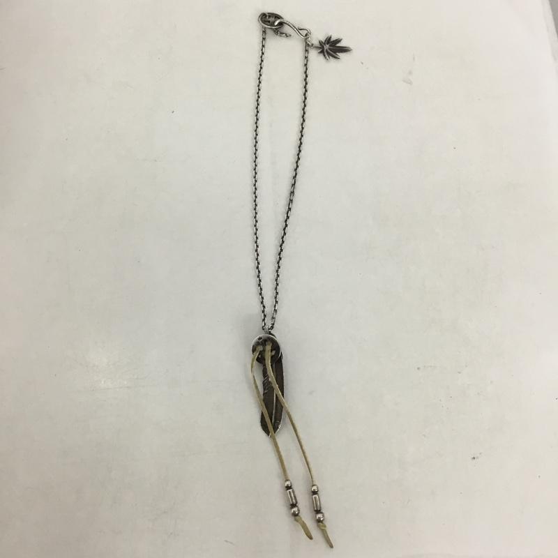 タディアンドキング TADY&KING アクセサリー ネックレス、ペンダント フェザー  銀 / シルバー /  メンズ USED 古着 中古 10146303