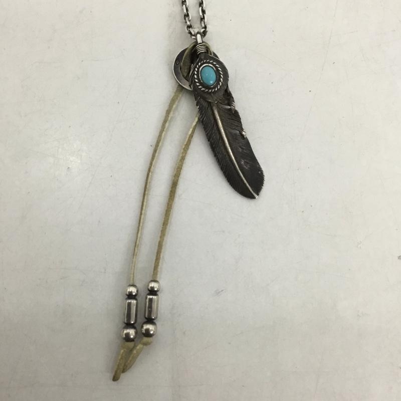 タディアンドキング TADY&KING アクセサリー ネックレス、ペンダント フェザー  銀 / シルバー /  メンズ USED 古着 中古 10146303