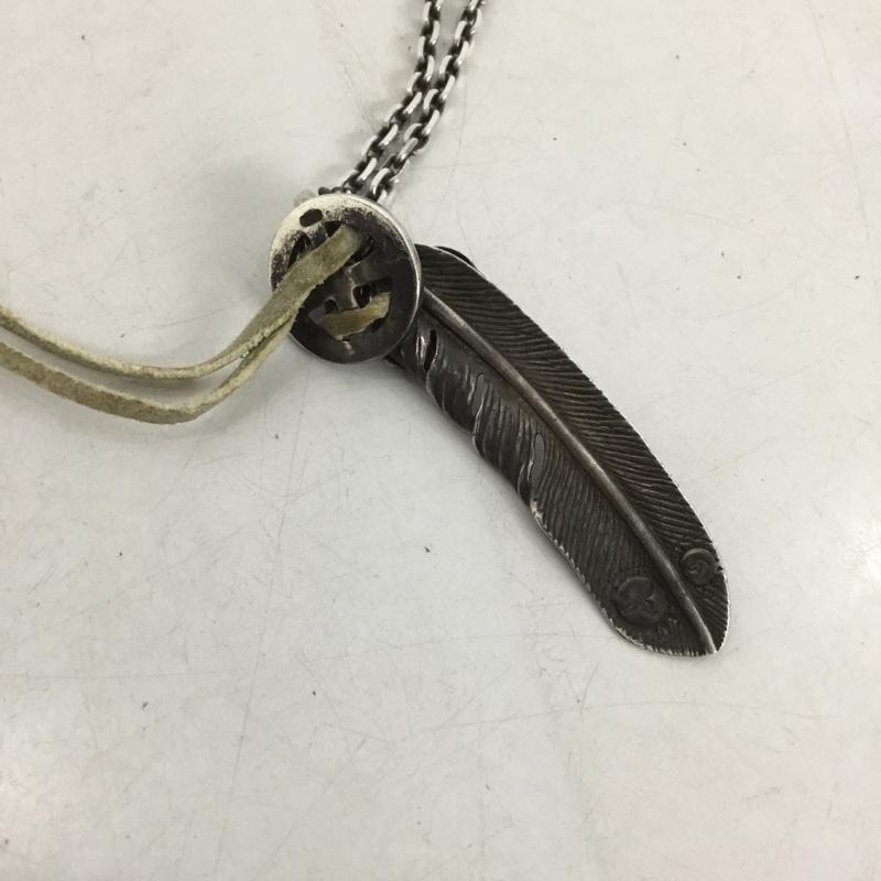 タディアンドキング TADY&KING アクセサリー ネックレス、ペンダント フェザー  銀 / シルバー /  メンズ USED 古着 中古 10146303