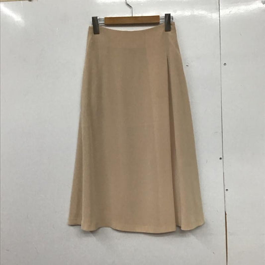 ユナイテッドアローズ UNITED ARROWS スカート ロングスカート 36 無地 ベージュ / ベージュ /  レディース USED 古着 中古 10146308