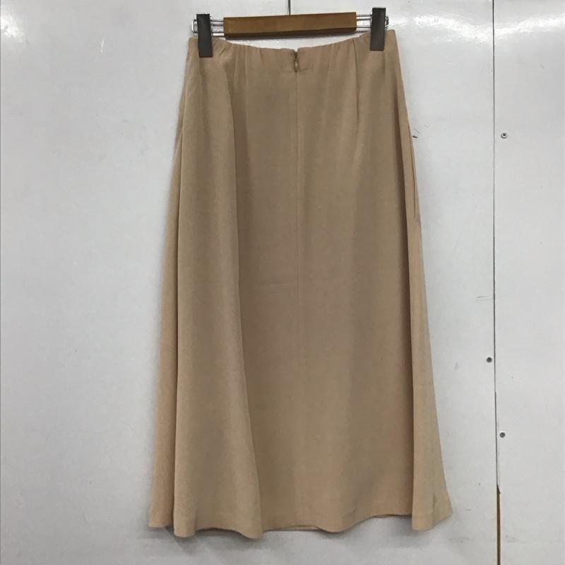 ユナイテッドアローズ UNITED ARROWS スカート ロングスカート 36 無地 ベージュ / ベージュ /  レディース USED 古着 中古 10146308