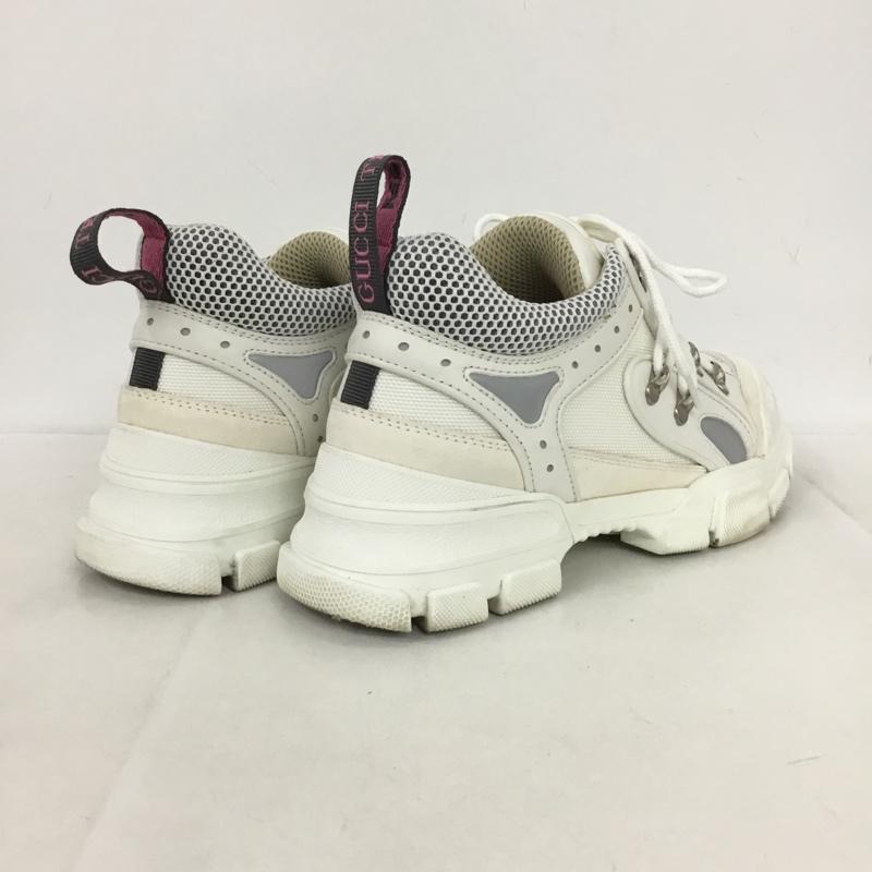 グッチ GUCCI スニーカー スニーカー ダッドシューズ 箱有 7 ロゴ、文字 白 / ホワイト /  メンズ USED 古着 中古 10146321