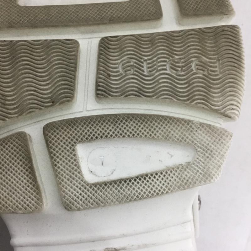 グッチ GUCCI スニーカー スニーカー ダッドシューズ 箱有 7 ロゴ、文字 白 / ホワイト /  メンズ USED 古着 中古 10146321