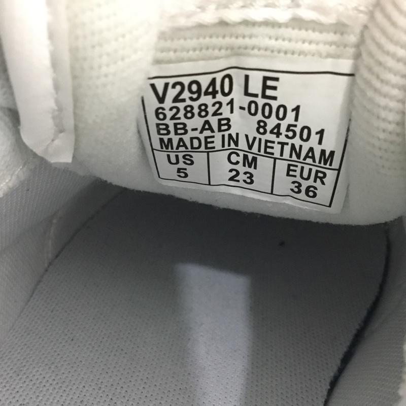 バンズ VANS スニーカー スニーカー V2940 LE CANORA 23cm 23.0cm ロゴ、文字 白 / ホワイト /  レディース USED 古着 中古 10146323