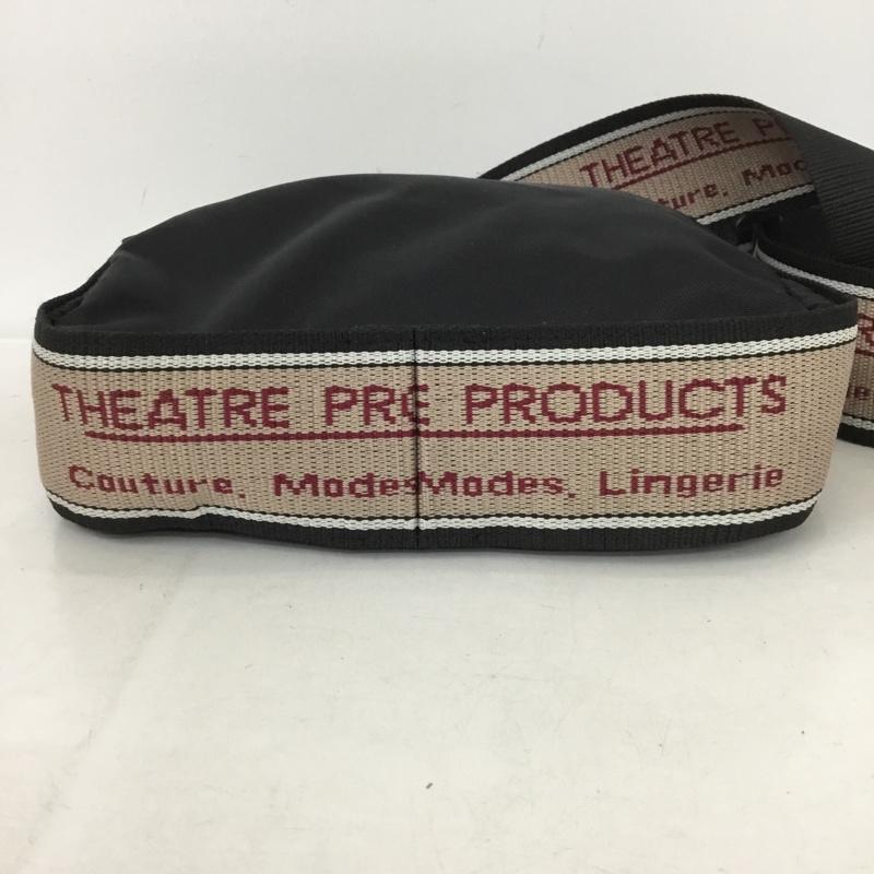 シアタープロダクツ THEATRE PRODUCTS ショルダーバッグ ショルダーバッグ ロゴ、文字 黒 / ブラック /  レディース USED 古着 中古 10146325