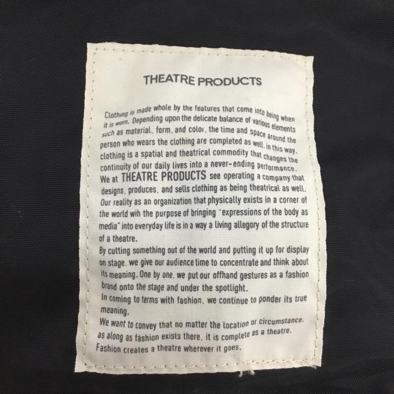 シアタープロダクツ THEATRE PRODUCTS ショルダーバッグ ショルダーバッグ ロゴ、文字 黒 / ブラック /  レディース USED 古着 中古 10146325