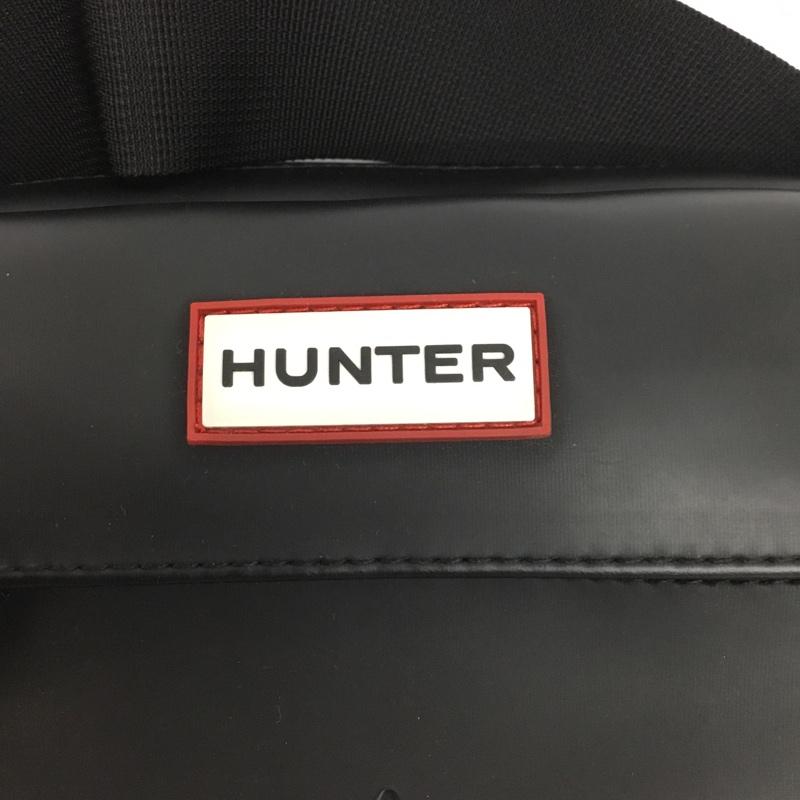 ハンター HUNTER ショルダーバッグ ショルダーバッグ UBX2234CPE オリジナル ラバライズ ミニ クロスボディ ロゴ、文字 黒 / ブラック /  メンズ USED 古着 中古 10146329