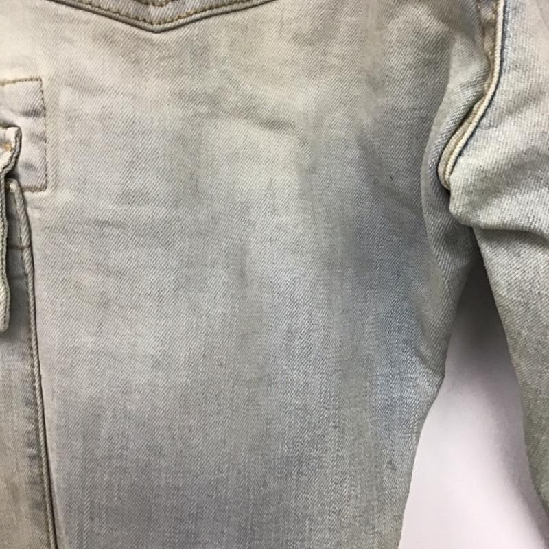 ミニマル mnml パンツ デニム、ジーンズ デニムカーゴパンツ 28 28 無地 水色 / ライトブルー /  メンズ USED 古着 中古 10146334