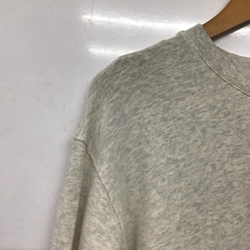 ニューエラ NEW ERA トレーナー 長袖 スウェット 裏毛 L ロゴ、文字 灰 / グレー /  メンズ USED 古着 中古 10146340