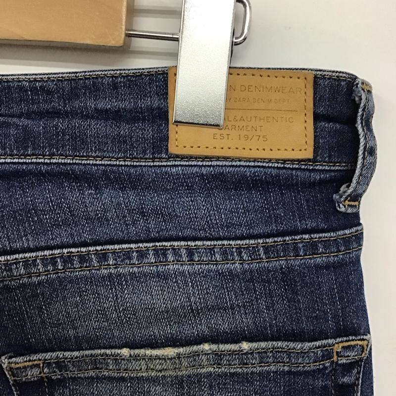 ザラメン ZARA MAN パンツ デニム、ジーンズ 6688 306 427 ストレッチ 無地 青 / ブルー /  メンズ USED 古着 中古 10146346