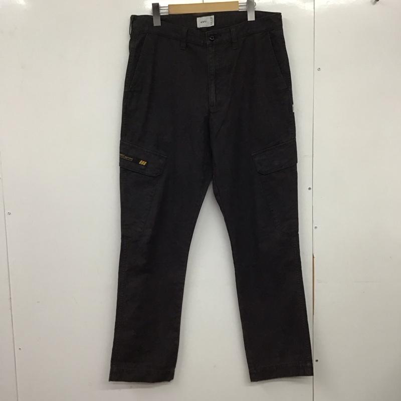 ダブルタップス WTAPS ボトムス ボトムス 201BRDT-PTM02 カーゴパンツ L ロゴ、文字 紺 / ネイビー /  メンズ USED 古着 中古 10146360