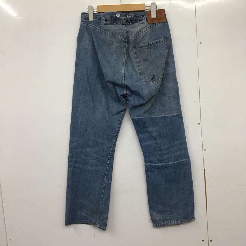 リーバイス Levi s パンツ デニム、ジーンズ 90501-0011 501xx W28 ボタンフライ 28インチ 無地 青 / ブルー /  メンズ USED 古着 中古 10146365