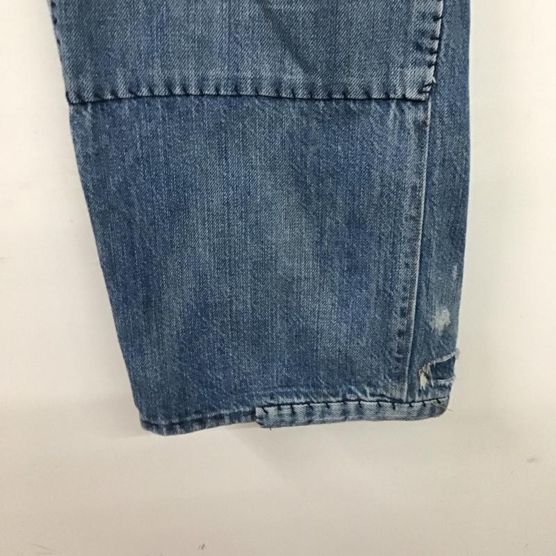 リーバイス Levi s パンツ デニム、ジーンズ 90501-0011 501xx W28 ボタンフライ 28インチ 無地 青 / ブルー /  メンズ USED 古着 中古 10146365