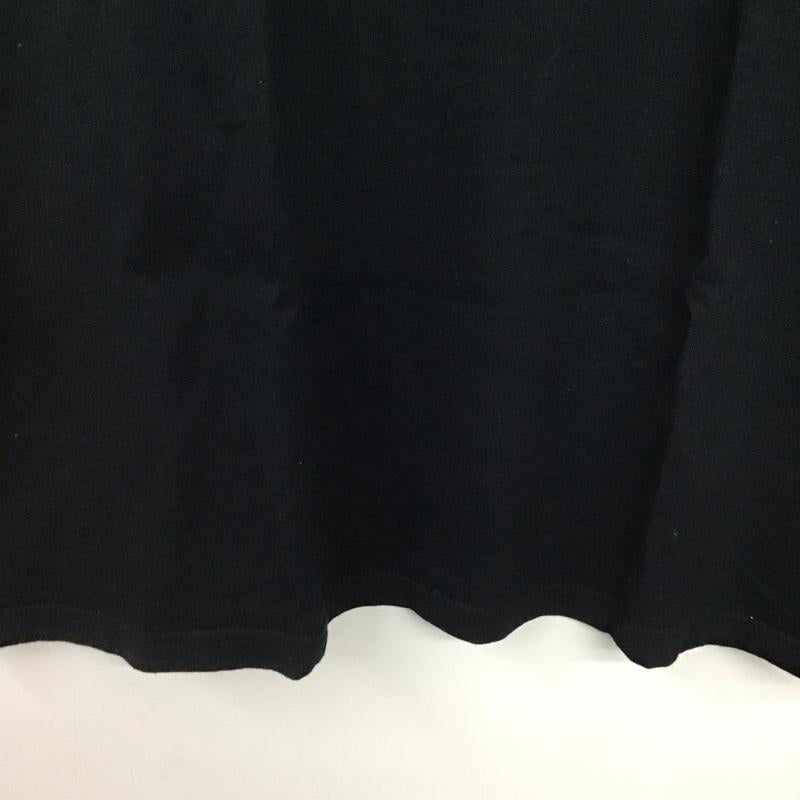 ユニオン UNION Tシャツ 半袖 クルーネック バックプリント ロゴ、文字 黒 / ブラック /  メンズ USED 古着 中古 10146366
