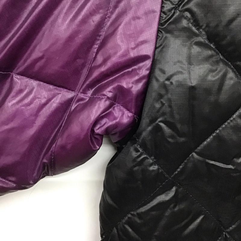 コロンビア Columbia ジャケット、上着 ダウンジャケット F6 PM5149 フェザー M ロゴ、文字 黒 / ブラック / X 青 / ブルー / X 紫 / パープル /  メンズ USED 古着 中古 10146367