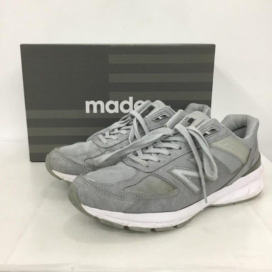 ニューバランス New Balance スニーカー スニーカー M990JS5 USA製 MADE IN USA 27cm 箱有 27.0cm ロゴ、文字 灰 / グレー /  メンズ USED 古着 中古 10146368