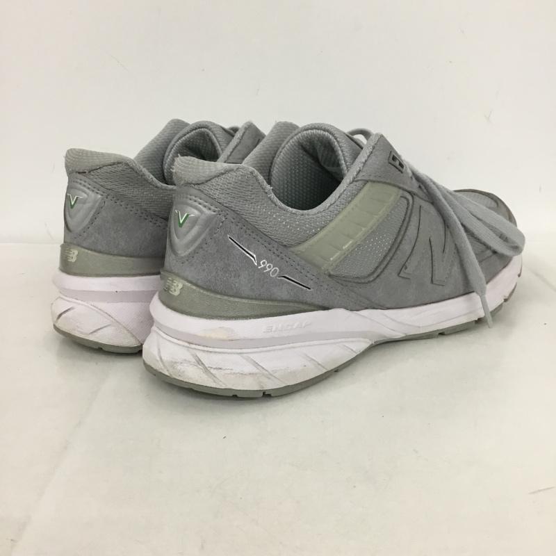 ニューバランス New Balance スニーカー スニーカー M990JS5 USA製 MADE IN USA 27cm 箱有 27.0cm ロゴ、文字 灰 / グレー /  メンズ USED 古着 中古 10146368
