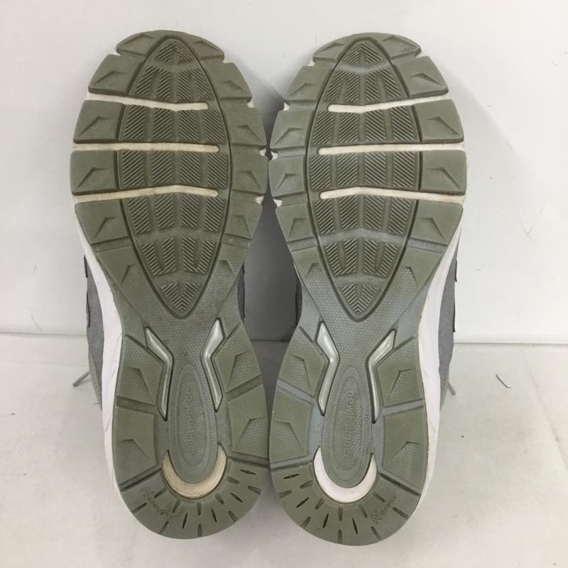 ニューバランス New Balance スニーカー スニーカー M990JS5 USA製 MADE IN USA 27cm 箱有 27.0cm ロゴ、文字 灰 / グレー /  メンズ USED 古着 中古 10146368