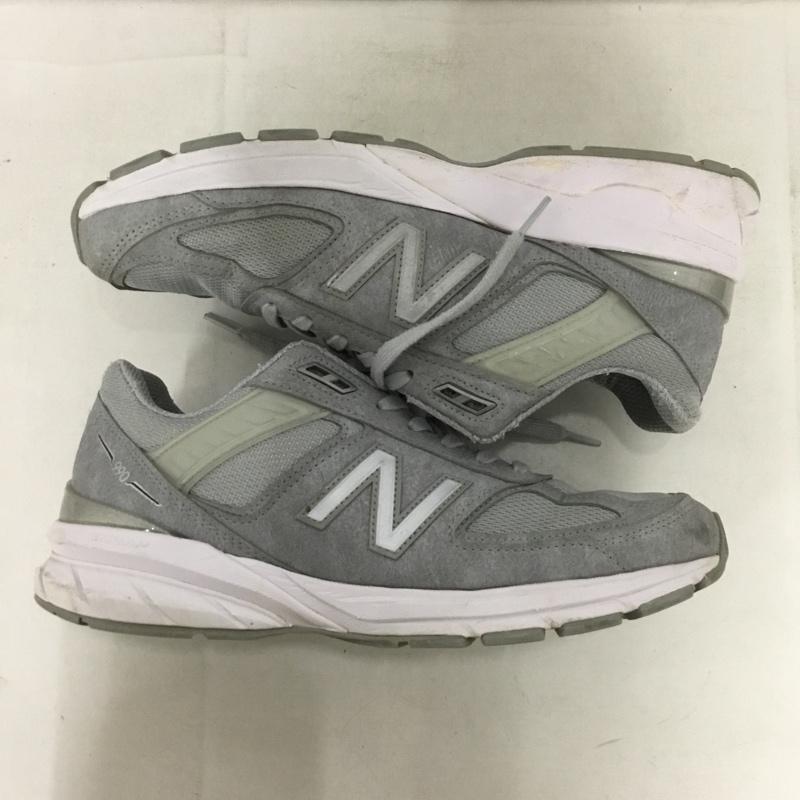 ニューバランス New Balance スニーカー スニーカー M990JS5 USA製 MADE IN USA 27cm 箱有 27.0cm ロゴ、文字 灰 / グレー /  メンズ USED 古着 中古 10146368
