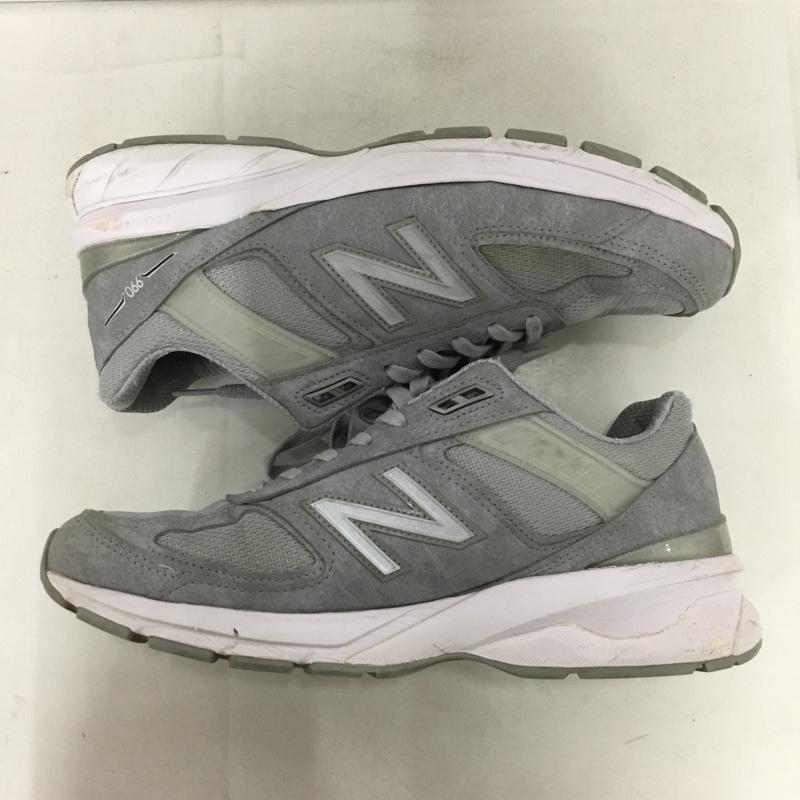 ニューバランス New Balance スニーカー スニーカー M990JS5 USA製 MADE IN USA 27cm 箱有 27.0cm ロゴ、文字 灰 / グレー /  メンズ USED 古着 中古 10146368