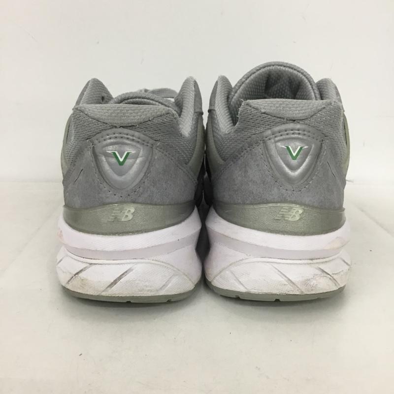 ニューバランス New Balance スニーカー スニーカー M990JS5 USA製 MADE IN USA 27cm 箱有 27.0cm ロゴ、文字 灰 / グレー /  メンズ USED 古着 中古 10146368
