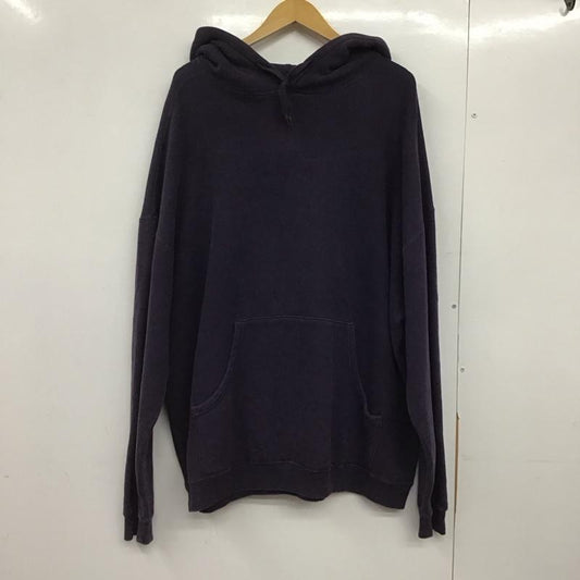 レミ レリーフ REMI RELIEF パーカー 長袖 長袖パーカー プルオーバーパーカー スウェット L 無地 紫 / パープル /  メンズ USED 古着 中古 10146422