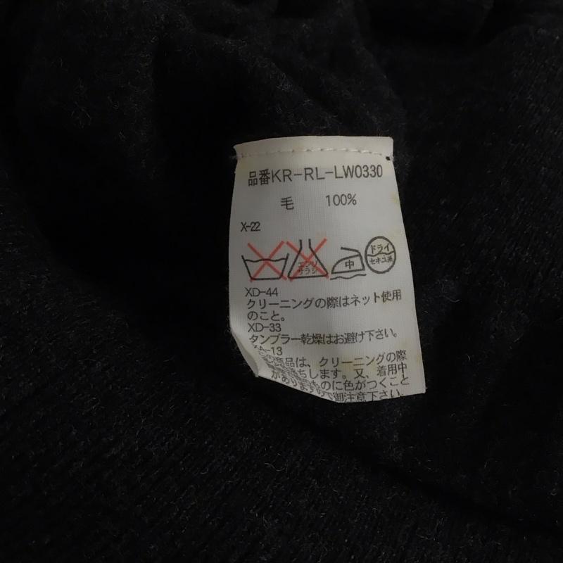 ポロバイラルフローレン Polo by RALPH LAUREN ベスト ベスト ニットベスト ノースリーブカットソー プルオーバー L ロゴ、文字 ダークグレー / ダークグレー /  メンズ USED 古着 中古 10146440