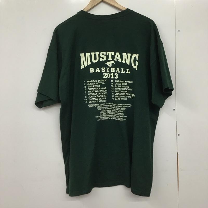 ジャージーズ JERZEES Tシャツ 半袖 半袖カットソー プリントTシャツ クルーネックカットソー XXL プリント 緑 / グリーン /  メンズ USED 古着 中古 10146441