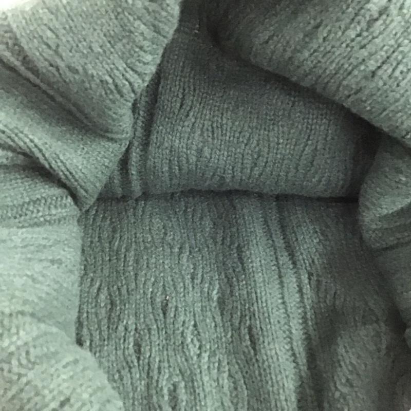 アディダスオリジナルス adidas originals ニット、セーター 長袖 長袖ニットカットソー カラーネック セーター L  緑 / グリーン /  メンズ USED 古着 中古 10146464
