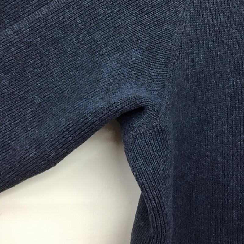 パタゴニア patagonia ジャケット、上着 ジャンパー、ブルゾン ジップアップジャケット アウター スタンドカラージャケット M ロゴ、文字 紺 / ネイビー /  メンズ USED 古着 中古 10146466