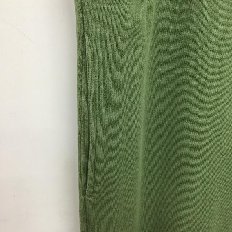 ア ピューピル A PUPIL ワンピース ロングスカート 半袖ロングワンピース フレアスカート ウエスト切り替え スウェット S 無地 カーキ / カーキ /  レディース USED 古着 中古 10146471