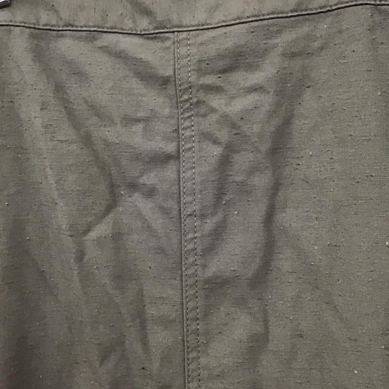 古着 USED ワンピース ロングスカート YU791083AD yuw ジャンパースカート ジャンスカ 前スリット FREE 無地 カーキ / カーキ /  レディース USED 古着 中古 10146497