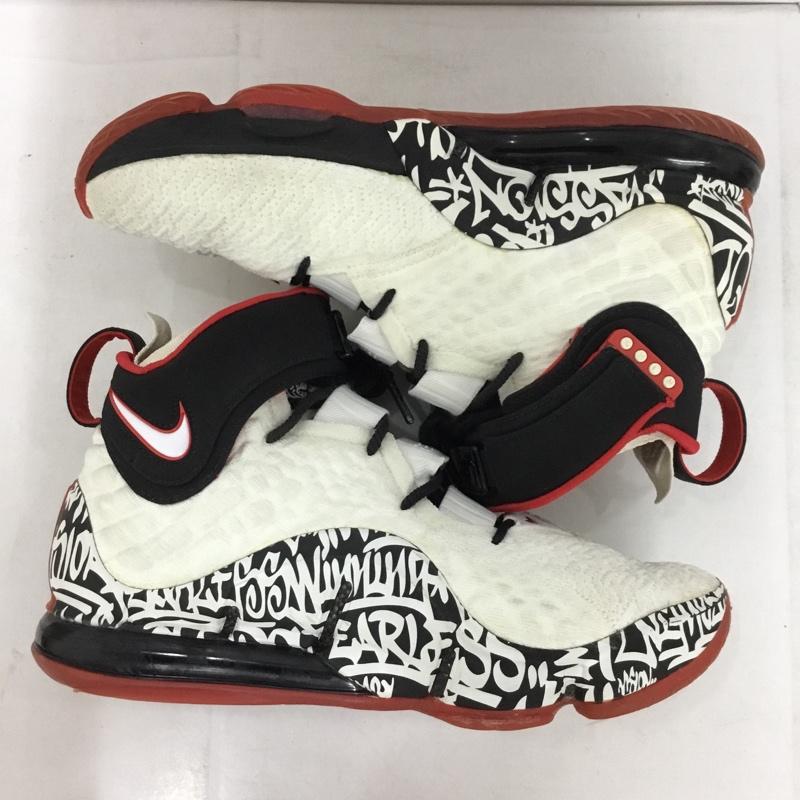 ナイキ NIKE スニーカー スニーカー CT6047-100 LEBRON 17 FP 28.5cm 箱有 28.5cm  白 / ホワイト / X 黒 / ブラック / X 赤 / レッド /  メンズ USED 古着 中古 10146519