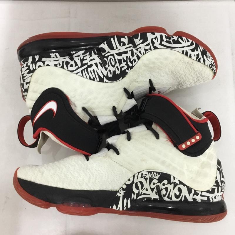 ナイキ NIKE スニーカー スニーカー CT6047-100 LEBRON 17 FP 28.5cm 箱有 28.5cm  白 / ホワイト / X 黒 / ブラック / X 赤 / レッド /  メンズ USED 古着 中古 10146519