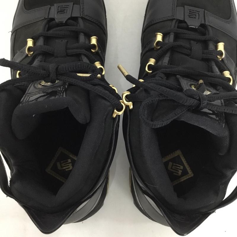 ナイキ NIKE スニーカー スニーカー AO2434-001 ZOOM LEBRON 3 QS 28.5cm 28.5cm ワンポイント 黒 / ブラック / X 金 / ゴールド /  メンズ USED 古着 中古 10146522