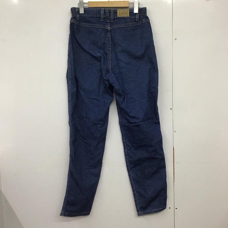 リー Lee パンツ デニム、ジーンズ デニムパンツ ワイドパンツ カジュアルパンツ 無地 インディゴ / インディゴ /  メンズ USED 古着 中古 10146549