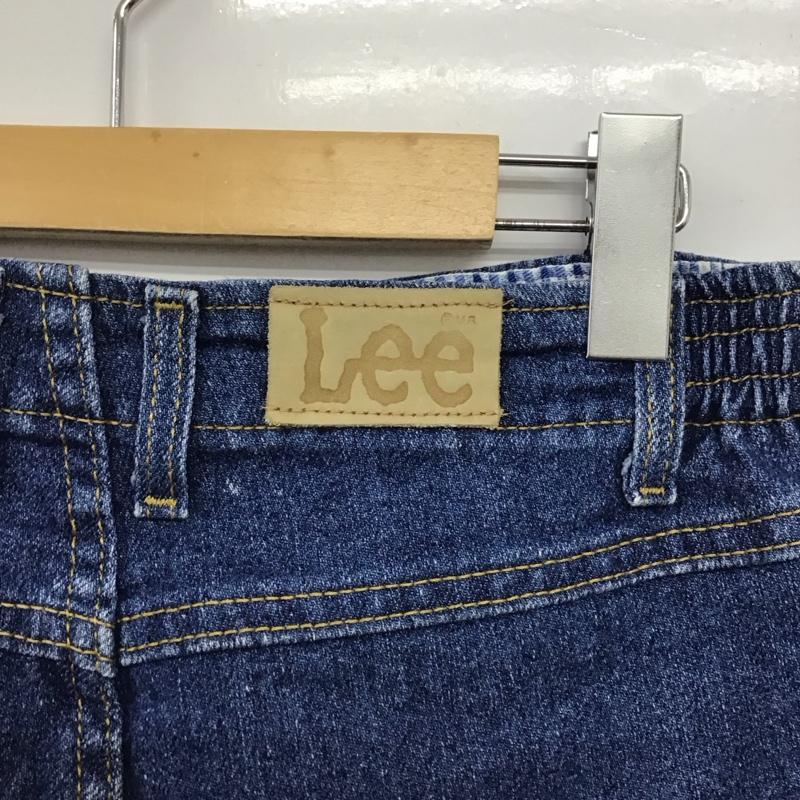リー Lee パンツ デニム、ジーンズ デニムパンツ ワイドパンツ カジュアルパンツ 無地 インディゴ / インディゴ /  メンズ USED 古着 中古 10146549