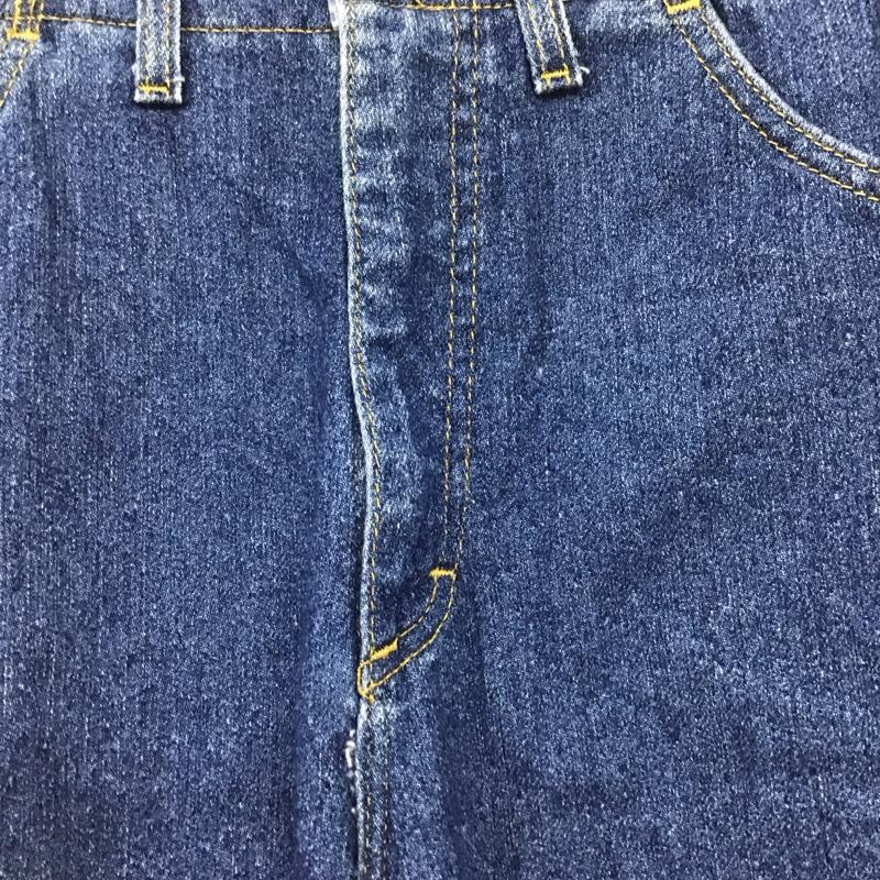 リー Lee パンツ デニム、ジーンズ デニムパンツ ワイドパンツ カジュアルパンツ 無地 インディゴ / インディゴ /  メンズ USED 古着 中古 10146549