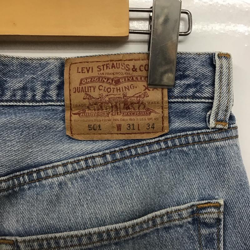 リーバイストラウスアンドコー Levi Strauss & co. パンツ デニム、ジーンズ デニムパンツ スリムパンツ カジュアルパンツ 31インチ 無地 インディゴ / インディゴ /  メンズ USED 古着 中古 10146558