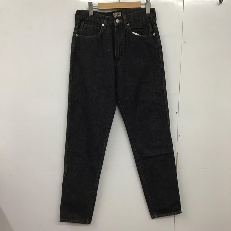 リーバイストラウスアンドコー Levi Strauss & co. パンツ デニム、ジーンズ デニムパンツ ワイドパンツ カジュアルパンツ ストレッチパンツ 30インチ 無地 黒 / ブラック /  メンズ USED 古着 中古 10146559
