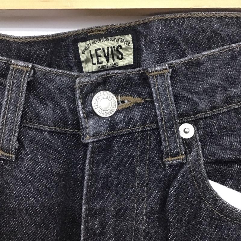 リーバイストラウスアンドコー Levi Strauss & co. パンツ デニム、ジーンズ デニムパンツ ワイドパンツ カジュアルパンツ ストレッチパンツ 30インチ 無地 黒 / ブラック /  メンズ USED 古着 中古 10146559