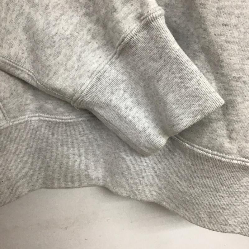 アベイシングエイプ A BATHING APE パーカー 長袖 長袖 L ロゴ、文字 灰 / グレー /  メンズ USED 古着 中古 10146570