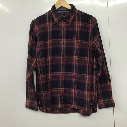 トミーヒルフィガー TOMMY HILFIGER シャツ、ブラウス 長袖 長袖シャツ チェックシャツ カラーシャツ ボタンダウンシャツ M チェック マルチカラー / マルチカラー /  メンズ USED 古着 中古 10146576
