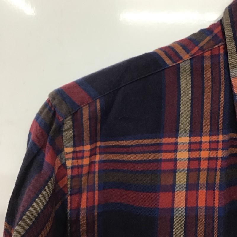 トミーヒルフィガー TOMMY HILFIGER シャツ、ブラウス 長袖 長袖シャツ チェックシャツ カラーシャツ ボタンダウンシャツ M チェック マルチカラー / マルチカラー /  メンズ USED 古着 中古 10146576
